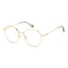 Óculos de Vista Polaroid PLD D555 52/18/145 Dourado verde Armações de metal MULHER PLD D555