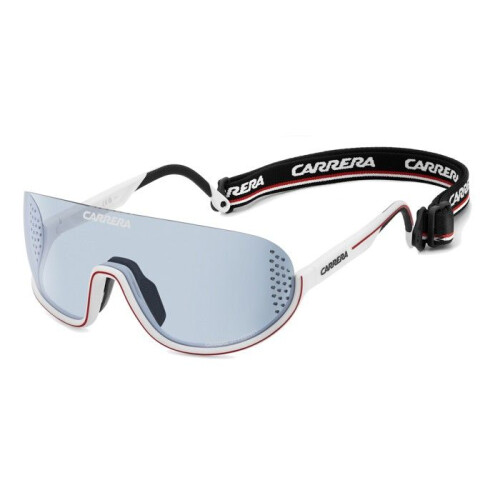 Carrera Zonnebril - CARRERA - CARRERA EYEDRA - Matte Wit - Polyamide - Glas 99 mm