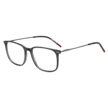 Óculos de Grau Hugo HG 1407 56/18/145 Armações de Acetato Cinza MASCULINO HG 1407