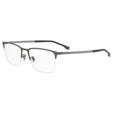 Óculos de Grau Hugo Boss BOSS 1824/G 58/19/155 Metal preto rutenio fosco Armações MASCULINO BOSS 1824/G
