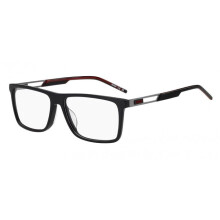 Óculos de Grau Hugo HG 1387/G 57/15/145 Armações de Acetato Pretas MASCULINO HG 1387/G