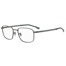 Óculos de Grau Hugo Boss BOSS 1821/G 54/19/145 Metal preto rutenio fosco armações MASCULINO BOSS 1821/G