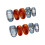 (XS) Party Short Plaid Star Nails - 10pc 5