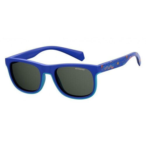 Polaroid Sonnenbrille - POLAROID - PLD 8035/S - Junior - Blau - Graue Gläser - Schutz 3