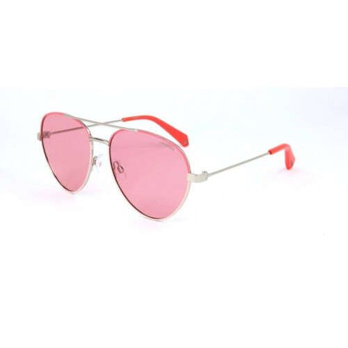 Polaroid Sunglasses - Polaroid - 6055/S35J/0F - Silver - Pink - Category 3