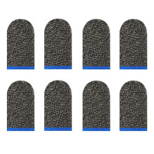 Gaming Finger Cots, Non-Slip, Sweat-Proof Touchscreen Gloves, Breathable, Chicken Finger Cots 8-Piece Set