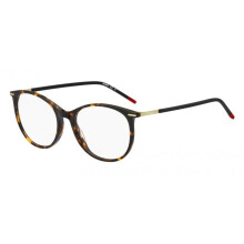Occhiali da Vista Hugo HG 1238 53/17/140 Rosso Havana Montatura in Acetato DONNA HG 1238