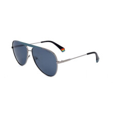 Lunettes de Soleil Polaroid PLD 6200/S/X 61/12/145 Ruthenium blue Stainless steel UNISEX PLD 6200/S/X