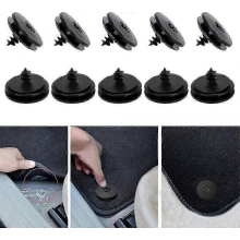 10 Non-slip Car Mat Clips for Secure Floor Mat Holders
