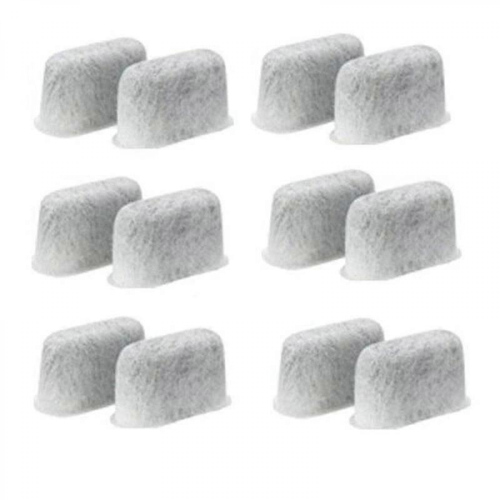 12 Pack Replacement Charcoal Water Filters Compatible With ALL Coffee Makers, DCC-RWF