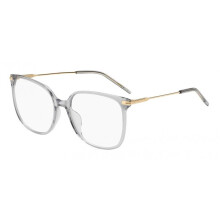 Óculos de Grau Hugo Boss BOSS 1736/G 55/17/140 Cinza dourado Armações de Acetato MULHER BOSS 1736/G