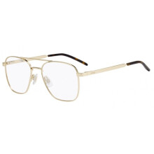 Óculos de Grau Hugo HG 1034 55/19/145 Armações de Metal Dourado MASCULINO HG 1034