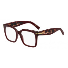 Óculos de Grau Hugo Boss BOSS 1733 53/19/145 Burgundy 2 Armações de Acetato MULHER BOSS 1733