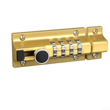 Waterproof Heavy Duty Combination Latch Lock Outdoor Use Gold Finish Weather Resistant Industrial Grade