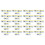 Safetypin Clear Hard Plastic Name Tag Clip Holder 60 Pcs 2