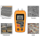 Wood Moisture Meter 0-90% Damp Meter Black Wyelv 3