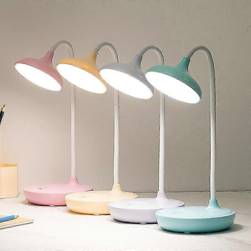 Bedside Table Lamp, 27CM Bendable Touch Control, 3600mAh Long-lasting Battery Life 1
