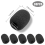 30 Pack Foam Microphone Windscreen,Mini Size Lapel Headset Mic Foam Covers for Headset Microphone 3