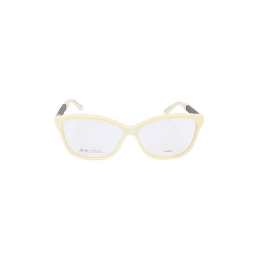 Jimmy Choo Bril - JIMMY CHOO - JC105 - Acetaat - Witte glitter (wit) - 55/14-135 1