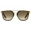 Marc Jacobs Óculos de sol masculino Marc Jacobs com dupla ponte retangular em Havana 2