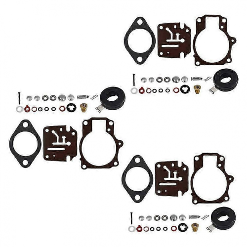 evinrude 65 70 75 hp carburetor rebuild kit with float 396701 2