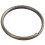 5X Bronze Tone Carabiner Prisoner Keyring 10 Loops Key Chain Ring 7.6cm 3