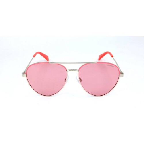 Polaroid Sunglasses - Polaroid - 6055/S35J/0F - Silver - Pink - Category 3 1
