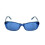 Marc Jacobs Marc Jacobs Blue Sequin Rectangular Ladies Sunglasses 2