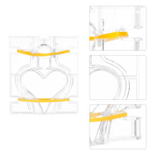 1Set Makkelijk Te Gebruiken Transparante DIY Kaarsen Mal