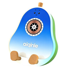 Portable Speaker RGB Light Hifi Sound Box Wireless MP3 Player Avocado-Shaped Wireless Charger