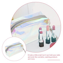 1Cosmetic Pouch PVC Kleurrijke Toiletry Bag Voor Dagelijks Gebruik