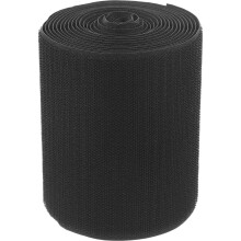 1Floorcablecover Organizer Draadbeschermer Zwart Nylon