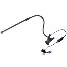 1St Draagbare USB Clip-on Lamp Aluminium Bed- En Bureaulicht