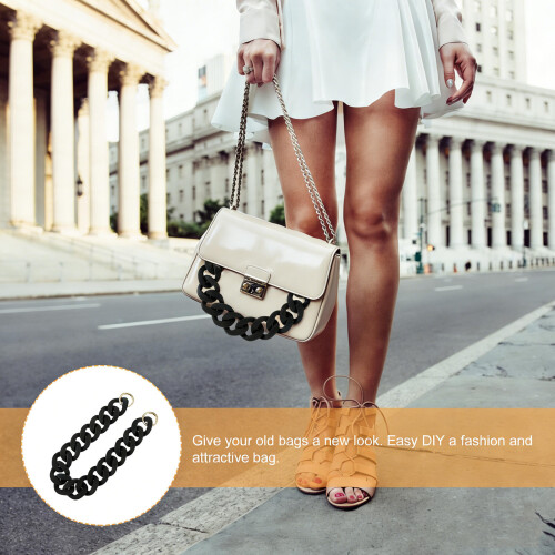1St Multi-Functionele Bag Strap Acryl Ketting Voor Purse En Handtas 2