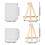 2Sets Draagbare Mini Easel Voor & Foto Weergave 2