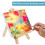 2Sets Draagbare Mini Easel Voor & Foto Weergave 5