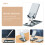 1Compacte Telefoonstandaard Met Antislip Thuis En 5