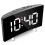 Electronic Alarms Clock Digital LED Large Display Mirror Electronic Clock Digital Alarms Clock LED Mirror Clocks 2