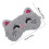 2St Draagbare Oogmaskers Cartoon Stijl Voor 2