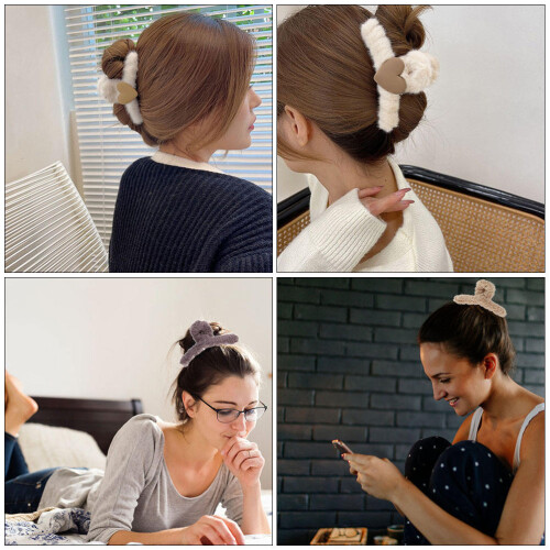 4St Zachte Haarclips Voor Dames Haarstyling En Verzorging 2