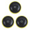 3X Angle Grinder Sanding Polishing Hook and Loop Backing Pad 4 inch Dia 1
