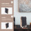 2St Herbruikbare Blackboard Met Dubbele Zijde Voor Memo 8