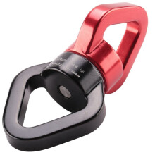 3X Outdoor Universal Wheel Rotation Linker 360-Degree Rotating Shaft 3000 Kg Red&Black