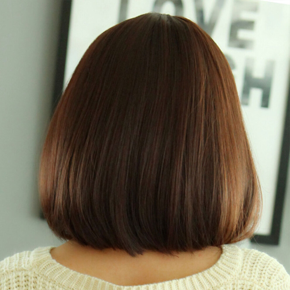 Roc-Electron Short Bob Wig For Round Face
