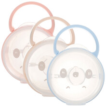 3St Baby Fopspeen Bewaarbox Assorti