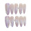 (XS) 10PCS Mauve Gradient Press-On Nails for Stage 5