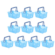 10St Mini Plastic Mand Model Voor Huis Diorama Decoratie