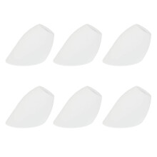 6St Witte Plastic Lampenkappen Voor Decoratieve Lichtaccessoires