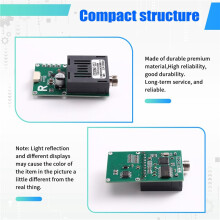 Módulo Transceptor Óptico TTL de 100 com Porta de Fibra Óptica CRSF/UART/SUBS, Equipamento Terminal Óptico FC, Receptor Específico para Drones