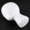 2X  Foam Mannequin Wig  Display Hat Cap Wig Holder White Foam 5